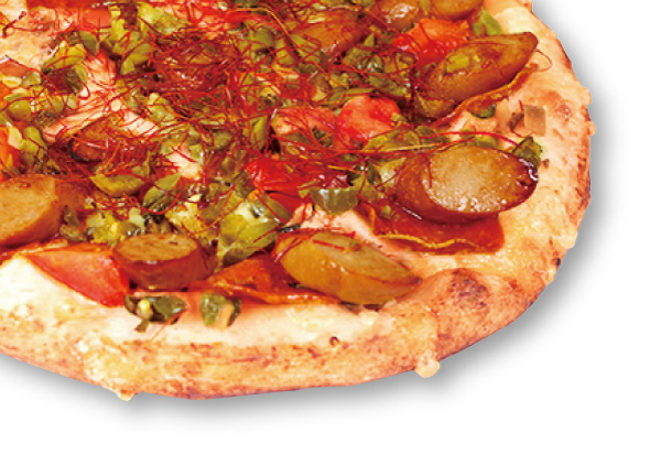 ざくざくトマトとハバネロソーセージ