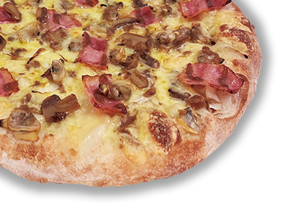 アサリとベーコンのアンチョビピザ